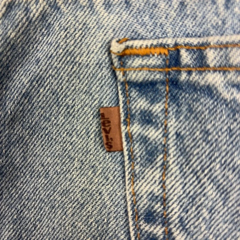 Vintage 90s Levis 545 Jeans Mens 46x30 Brown Tab Baggy Loose Fit Light Wash